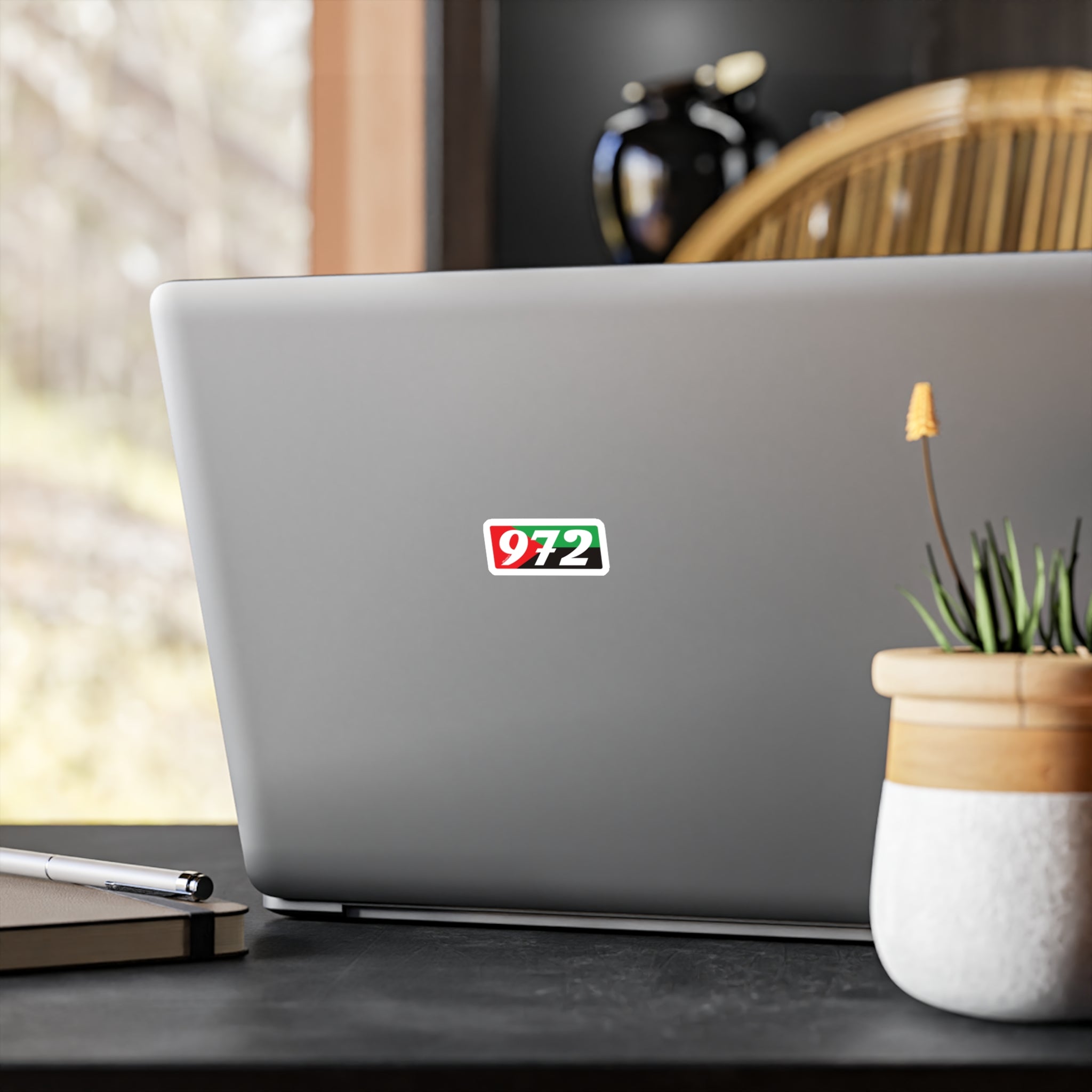 Sticker "972" - drapeau régional