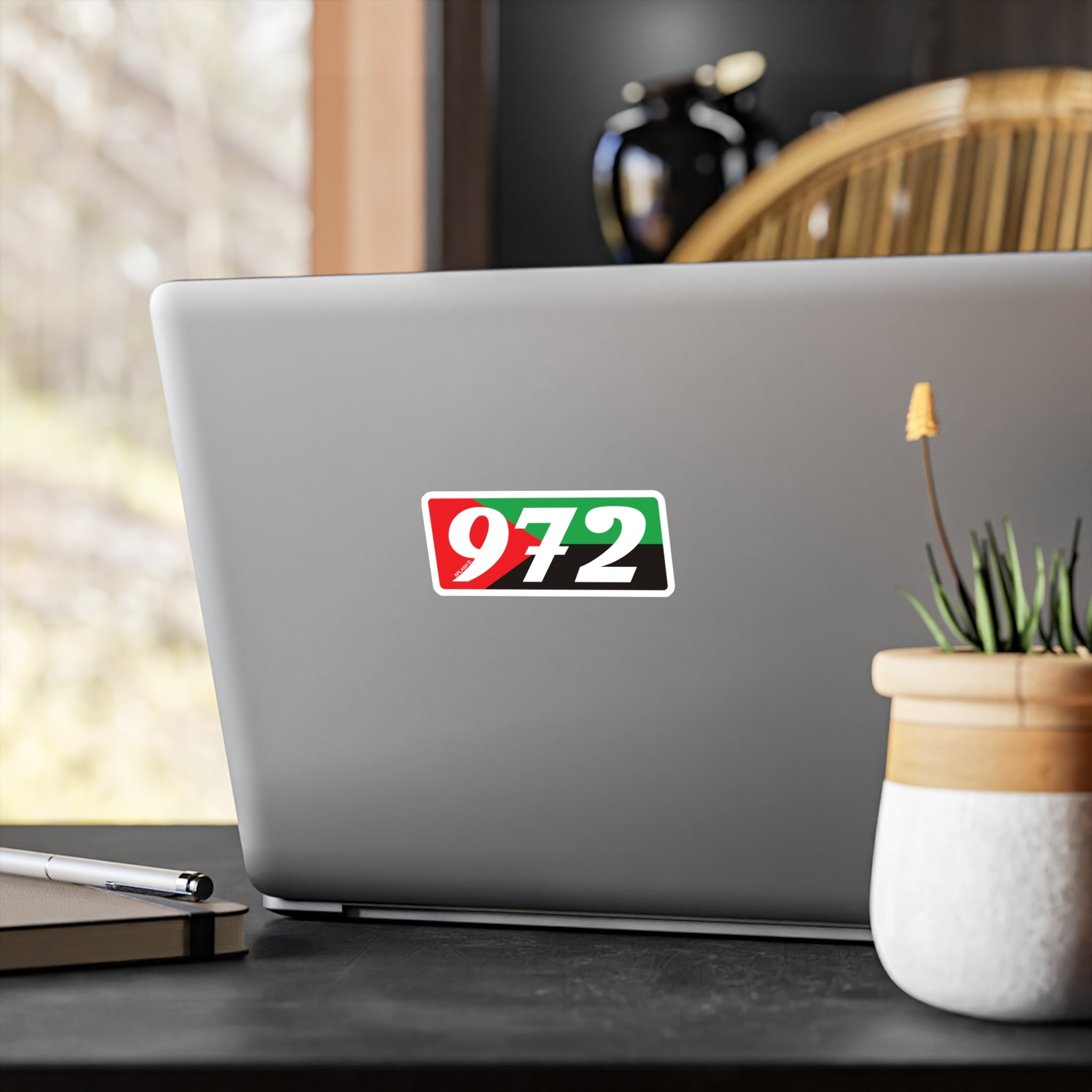 Sticker "972" - drapeau régional
