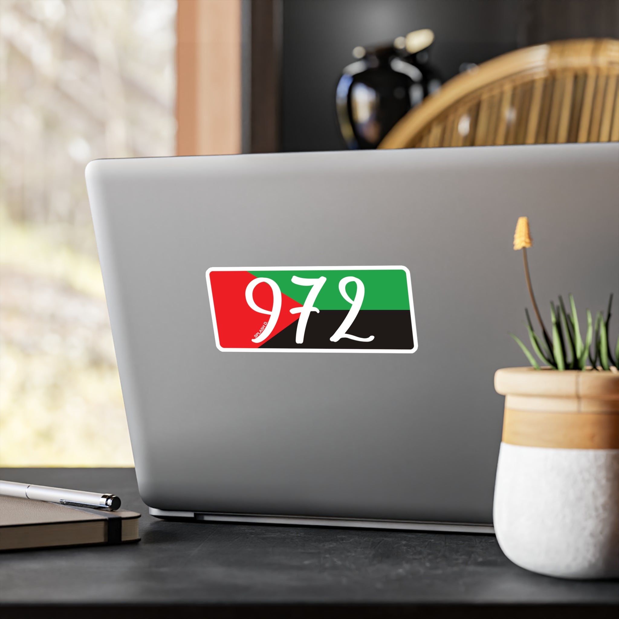 Sticker "972" - drapeau régional