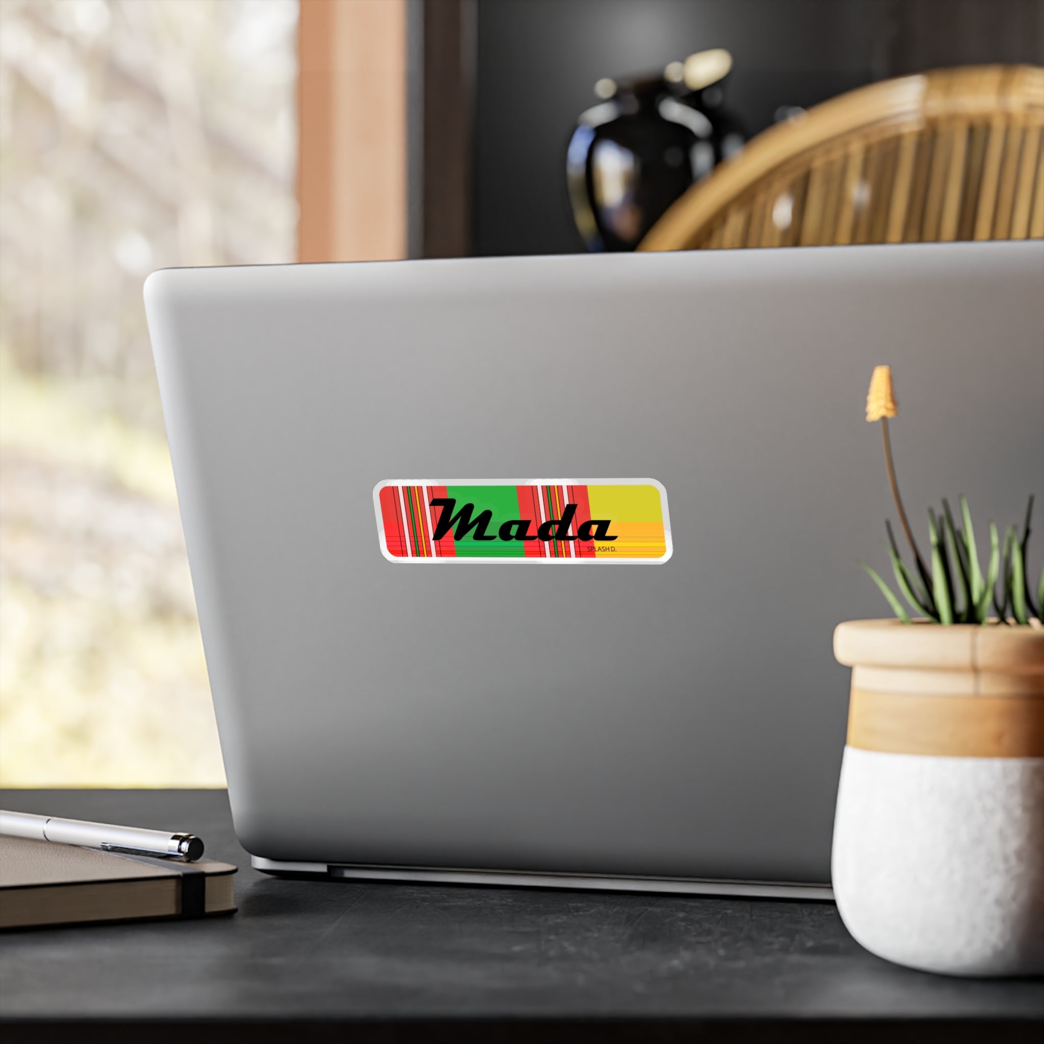Sticker "Mada" - madras traditionnel