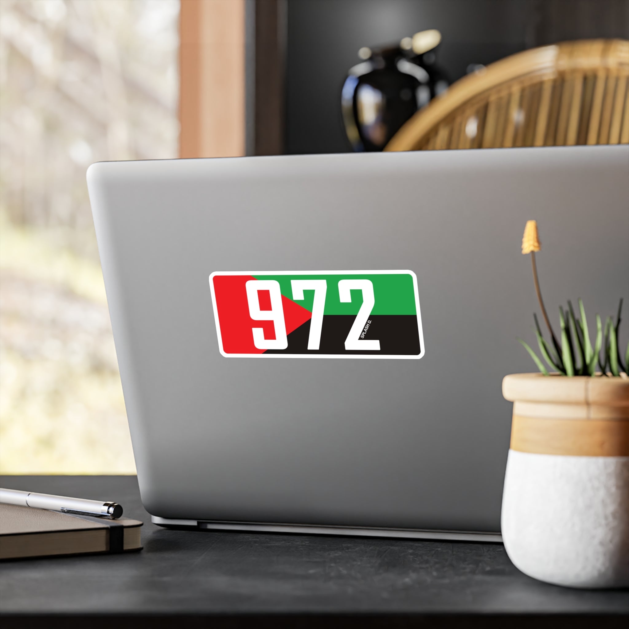 Sticker "972" - drapeau régional