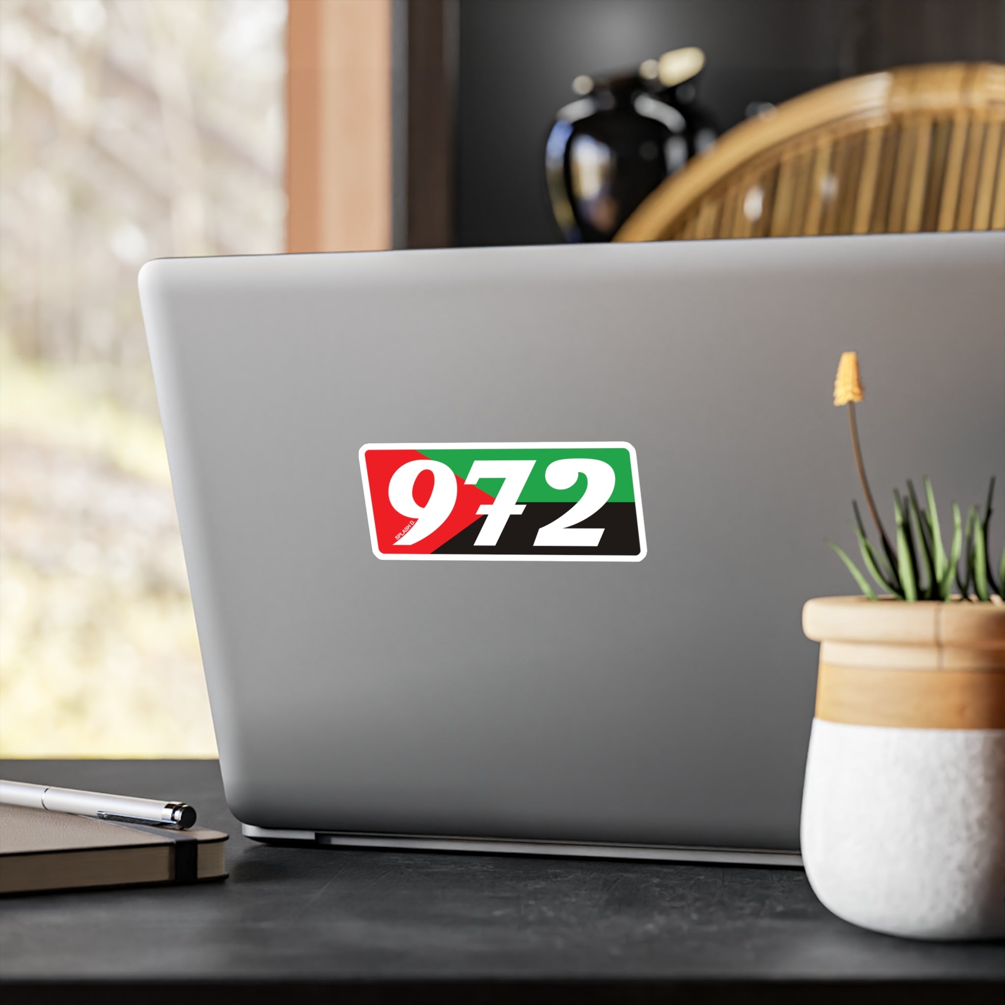 Sticker "972" - drapeau régional