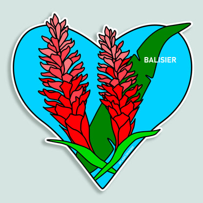 Sticker "Balisier" - Splash Designs