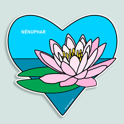 Sticker "Nénuphar" - Splash Designs