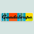 Sticker "Guadeloupe" - madras "Soleil couchant" - Splash Designs