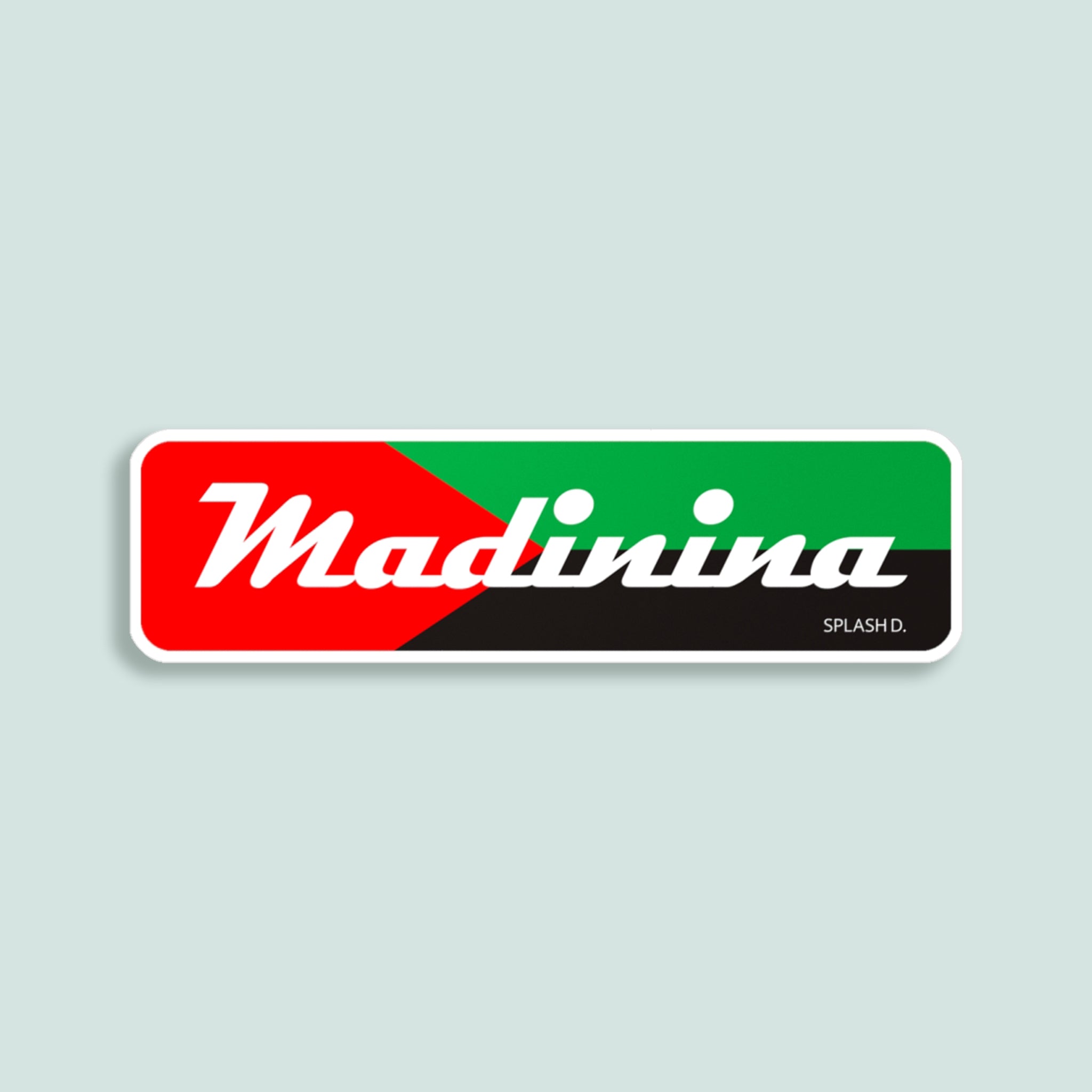 Sticker "Madinina" - drapeau