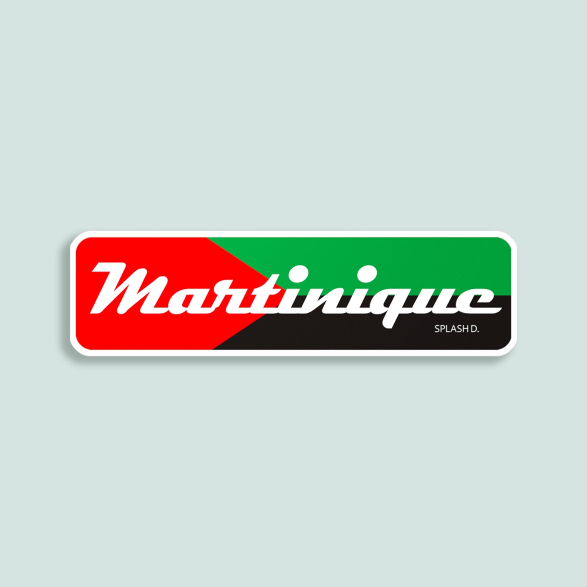 Sticker "Martinique" - drapeau régional